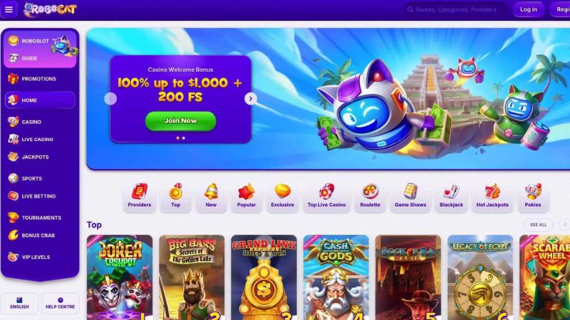 Robocat Casino NZ